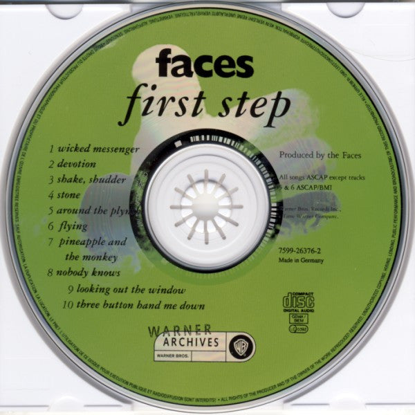 Faces - First Step (1993 CD) Mint