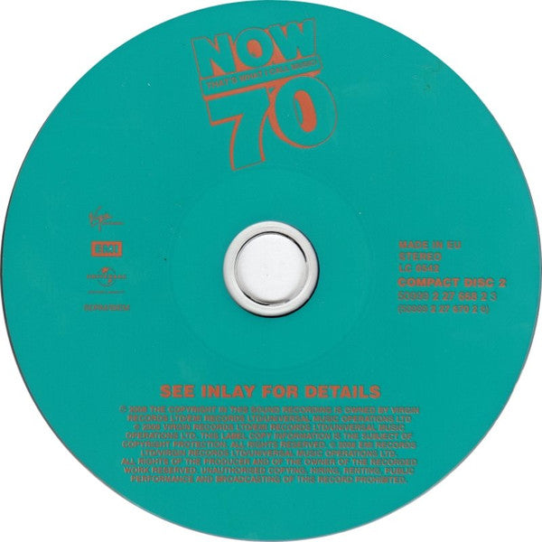 Various - Now Thats What I Call Music 70 (2008 DCD) VG+