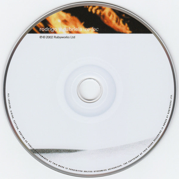 Rodrigo y Gabriela - Re-Foc (2002 CD) VG+