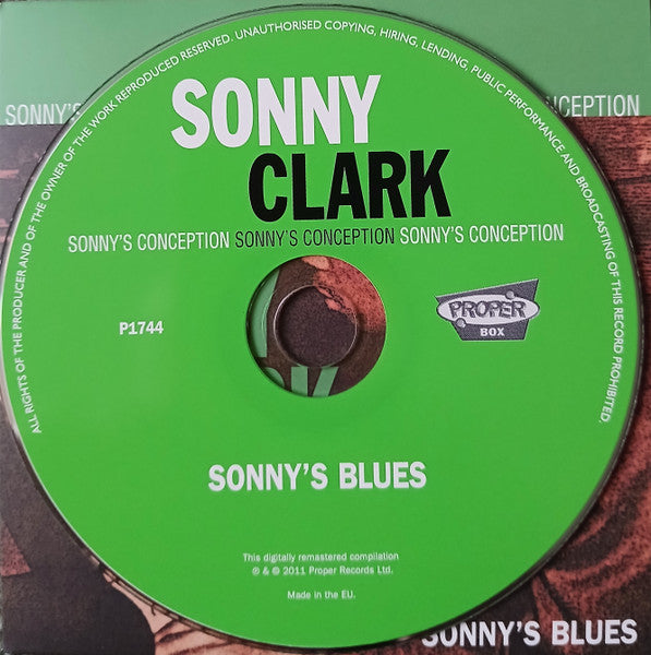Sonny Clark - Sonny's Conception (2011 4 x CD Box Set) NM
