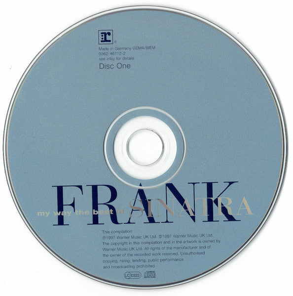 Frank Sinatra - My Way ~ The Best Of (Double CD) VG+