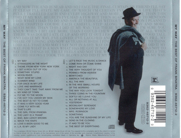 Frank Sinatra - My Way ~ The Best Of (Double CD) VG+