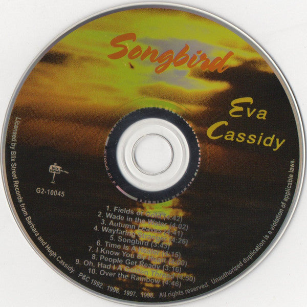 Eva Cassidy - Songbird (1998 CD) VG+