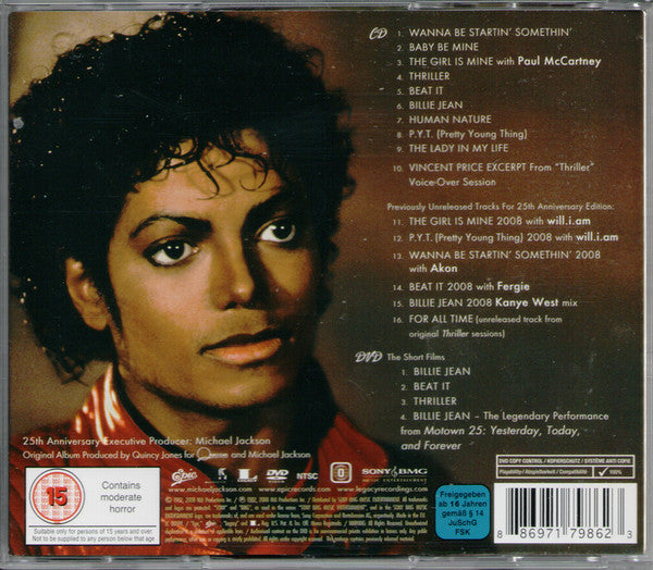 Michael Jackson - Thriller 25 (2008 Gold CD & DVD) NM