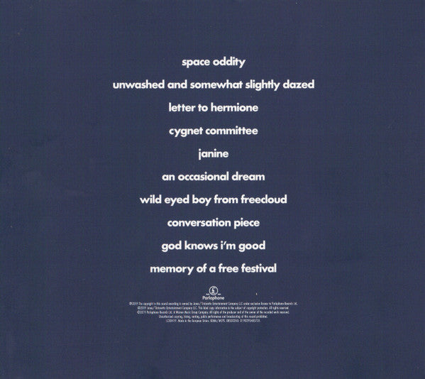 David Bowie - Space Oddity (2019 *50th Anniversary Mix* CD) NM