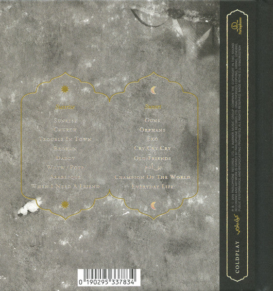 Coldplay - Everyday Life (2019 Book Style CD) Sealed