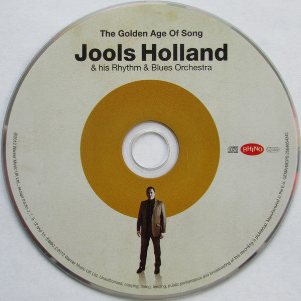 Jools Holland - The Golden Age of Song (2012 CD) NM