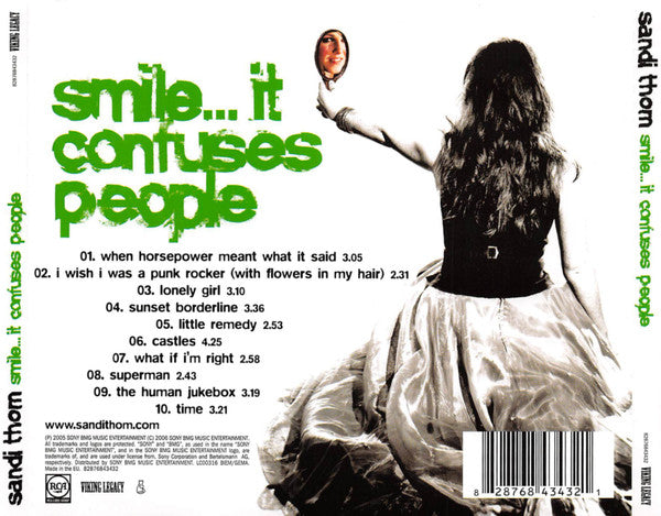 Sandi Thom - Smile...it Confuses people (2006 CD) NM