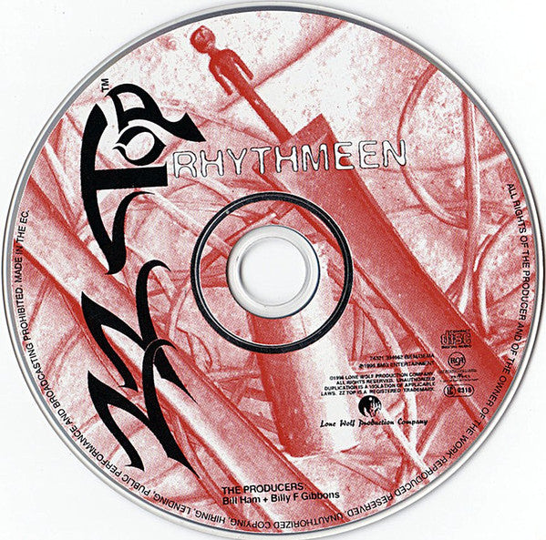 ZZ Top - Rhythmeen (1996 CD) Mint