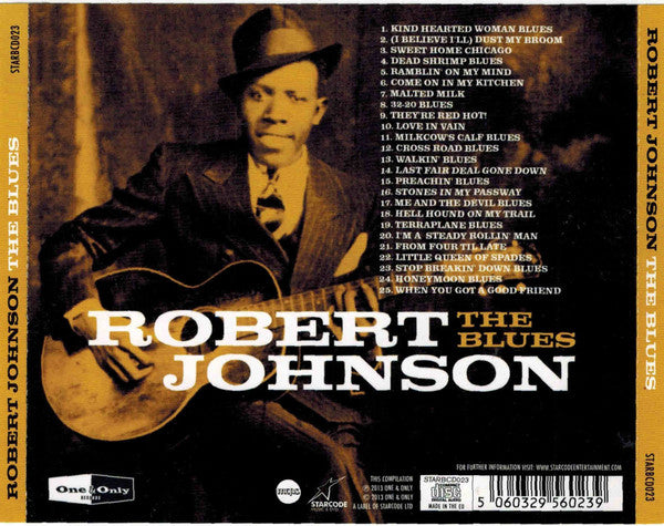 Robert Johnson - The Blues (2013 CD) Mint