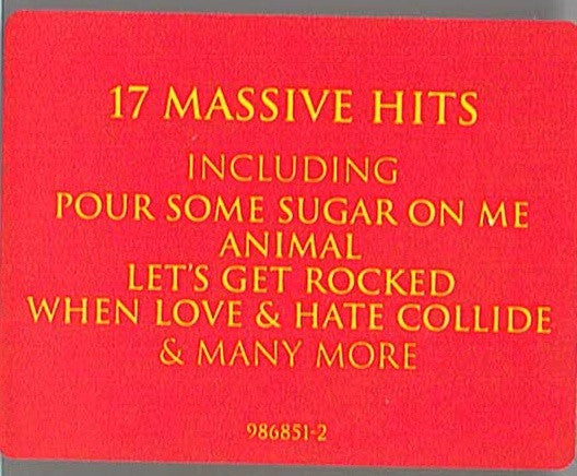 Def Leppard - Best of (2004 CD) VG+