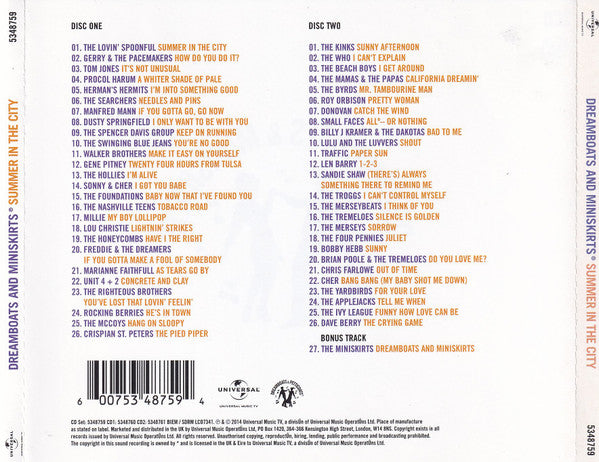 Various - Dreamboats & Miniskirts (Double CD) Sealed