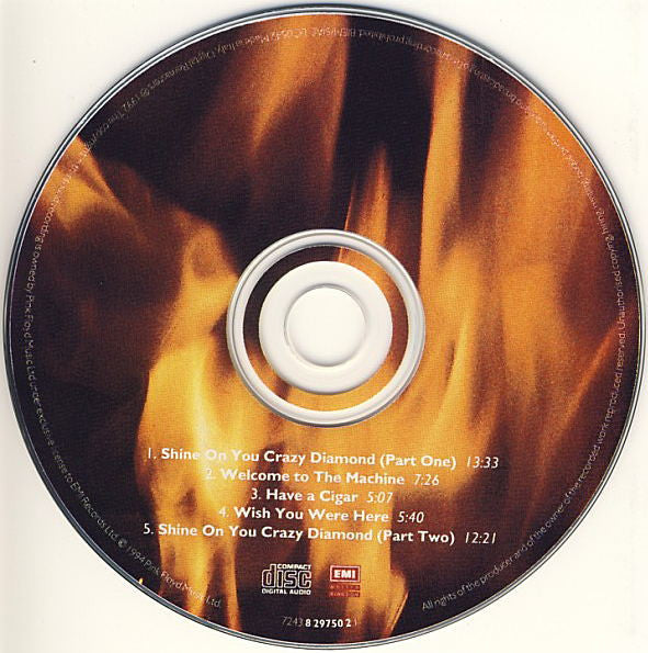 Pink Floyd - Wish You Were Here (1994 CD) NM