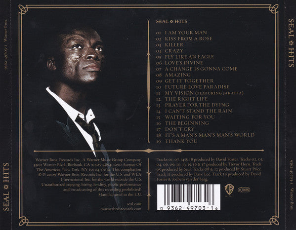 Seal - Hits (2009 CD) New and Sealed