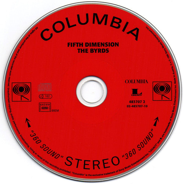 Byrds - Fifth Dimension (1996 Expanded SBM CD) Mint