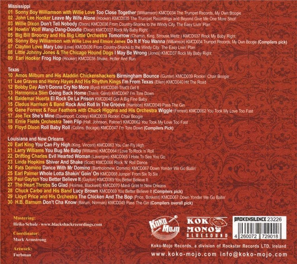 Southern Bred - The Hot Thirty Picks (2020 Blues CD) New