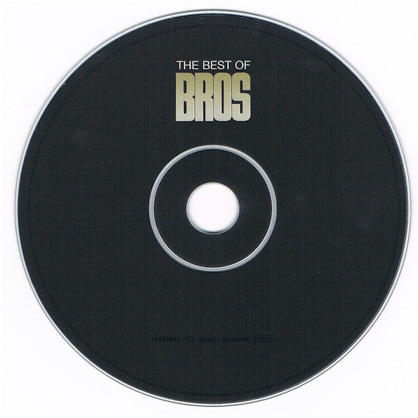 Bros - The Best of Bros (2004 CD) VG+