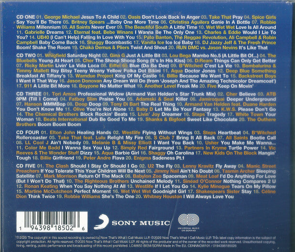 Various - Now 100 Hits: 90s No.1s (2020 5xCD Set) Sealed