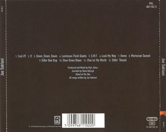 Joe Satriani - Self Titled (1995 CD) VG+