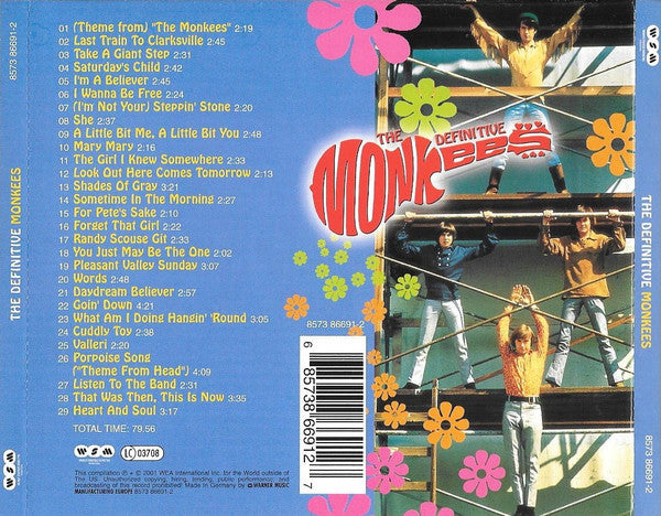Monkees - The Definitive Monkees (2001 CD) NM