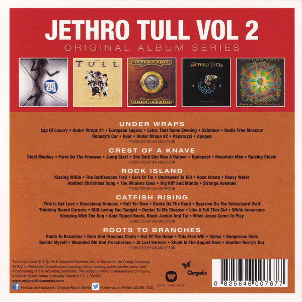 Jethro Tull - Original Album Series Vol 2 (5 CD Set) Sealed