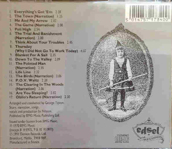 Nilsson - The point! (1991 Edsel CD) Mint