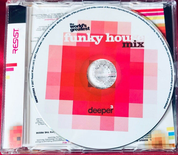 Various - The Worlds Greatest Funky House Mix (2007 3CD Set) NM