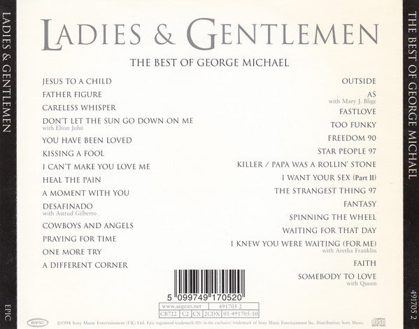 George Michael - Ladies & Gentlemen ~ Best of (Double CD) VG+