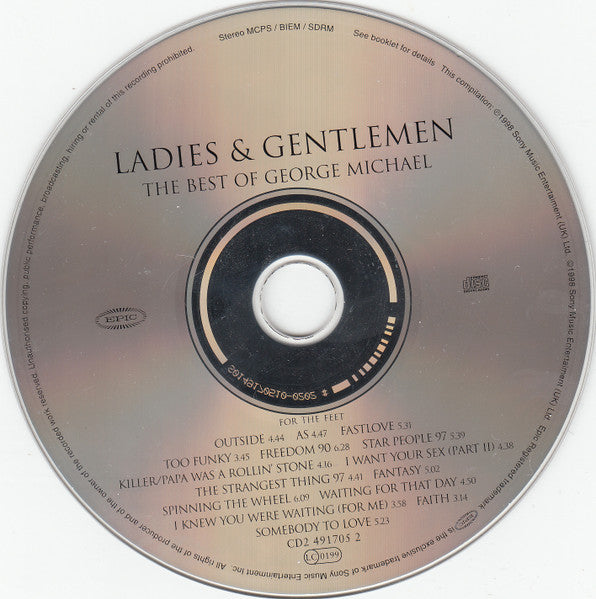 George Michael - Ladies & Gentlemen ~ Best of (Double CD) VG+
