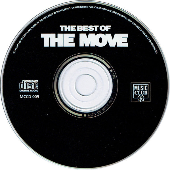 Move - The Best of The Move (1991 Music Club CD) Mint