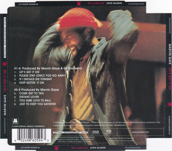 Marvin Gaye - Let's Get it On (SACD 2003) NM
