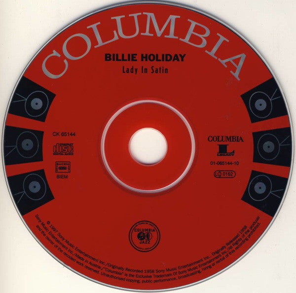 Billie Holiday - Lady in Satin (1997 CD) Sealed