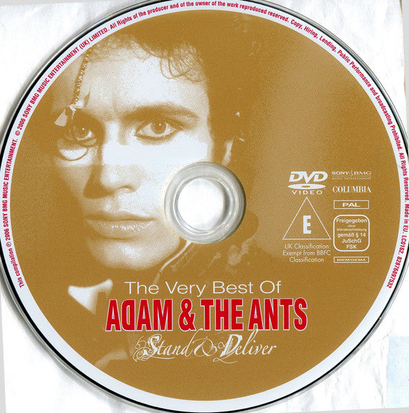 Adam & the Ants - The Very Best of (2006 CD + DVD Set) VG+