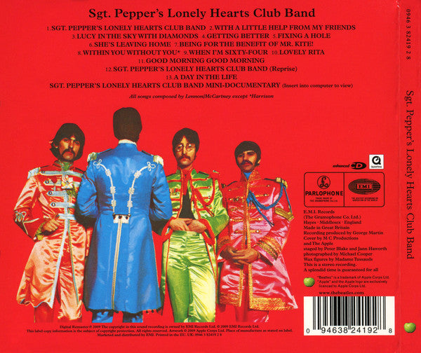 Beatles - Sgt Peppers Lonely Hearts Club Band (Deluxe CD) NM
