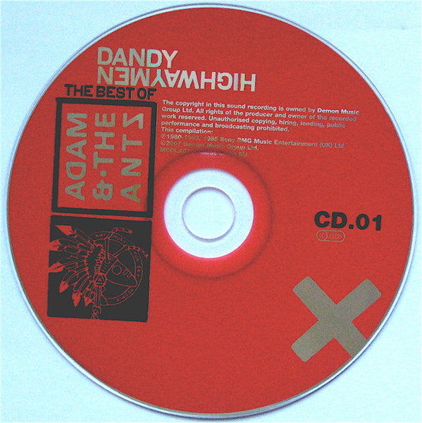 Adam & the Ants - Dandy Highwaymen ~ The best of (2007 DCD) Sealed