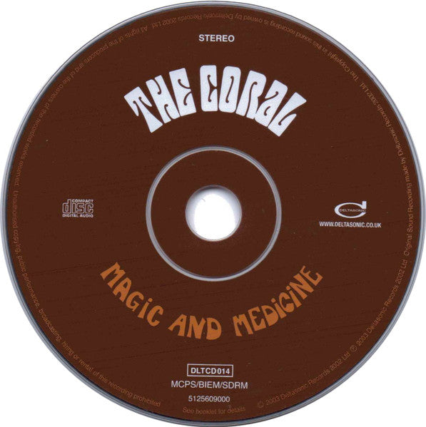 Coral - Magic and Medicine (2003 CD) NM