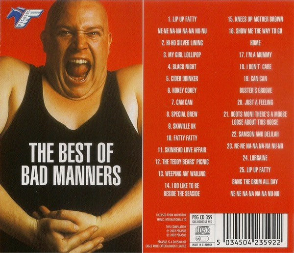 Bad Manners - The Best Of (2002 CD) Mint