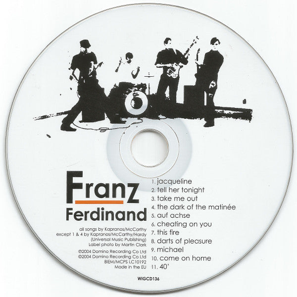 Franz Ferdinand - Franz Ferdinand (2004 CD) NM