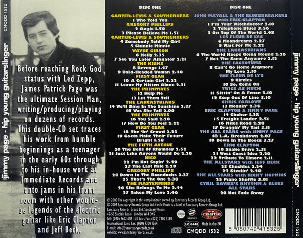 Jimmy Page - Hip Young Guitar Slinger (2007 DCD) Mint