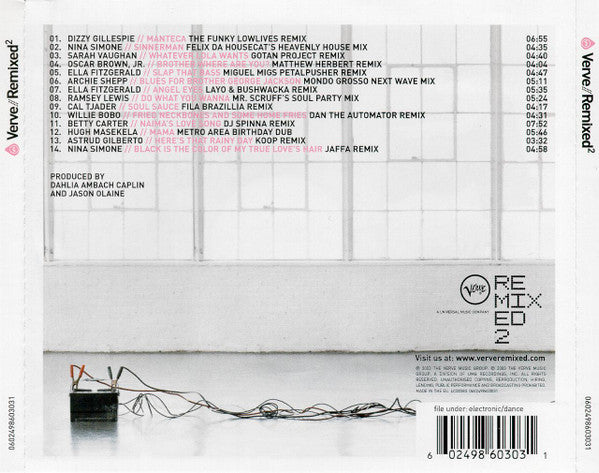 Various - Verve//Remixed 2 (2003 CD) NM