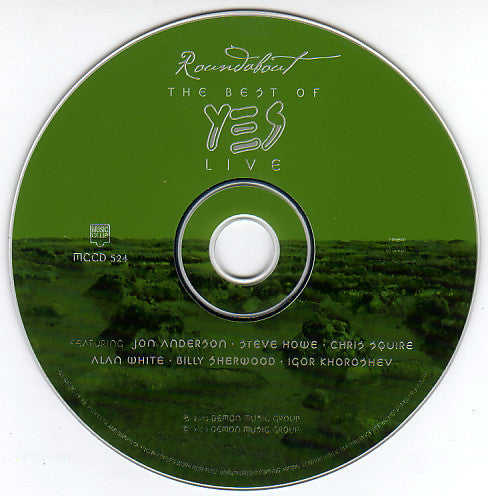Yes - roundabout ~ The Best of Yes Live (2003 CD) Sealed