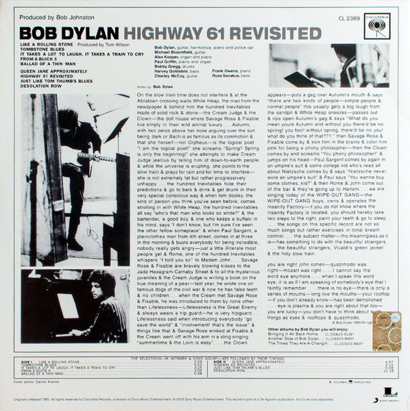 Bob Dylan - Highway 61 Revisited (180g Vinyl LP 2021 De Agostini) Sealed