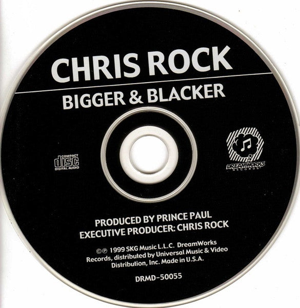 Chris Rock - Bigger & Blacker (1999 Comedy CD) NM