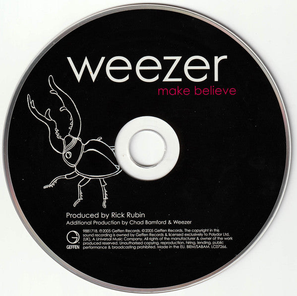 Weezer - Make Believe (2005 Special edition CD) NM