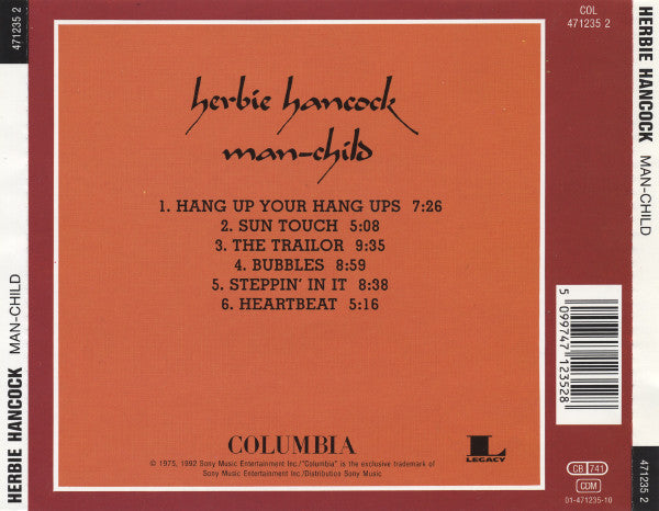 Herbie Hancock - Man-Child (1994 CD) Mint