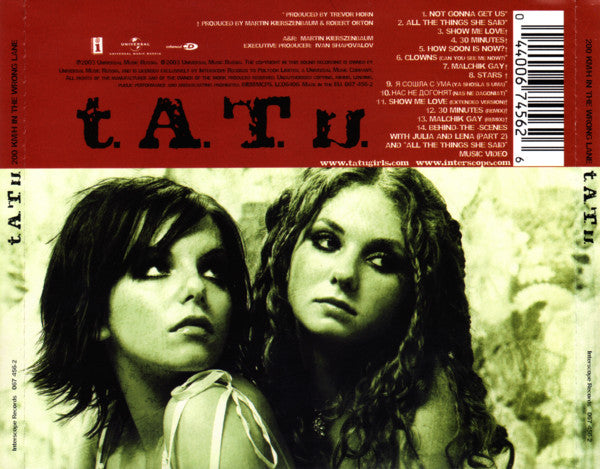 t.A.T.u - 200 KM/H in the Wrong Lane (2003 CD Special Edition) Mint