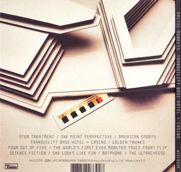 Arctic Monkeys - Tranquility Base Hotel + Casino (2018 CD) Sealed