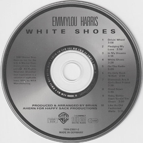 Emmylou Harris - White Shoes (Germany CD) NM