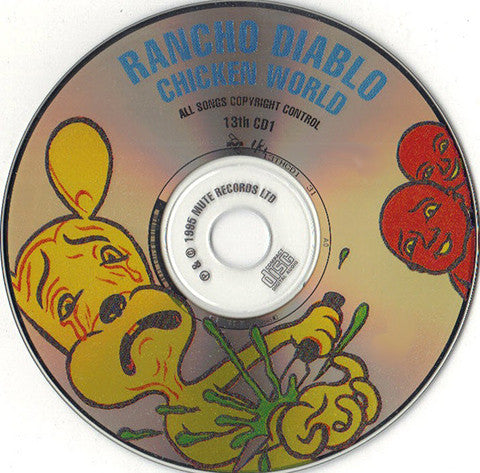 Rancho Diablo - Chicken World (1995 Rock CD) NM
