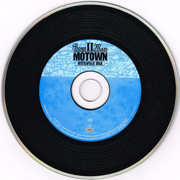 Boyz II Men - Motown Hitsville USA (2007 CD) NM